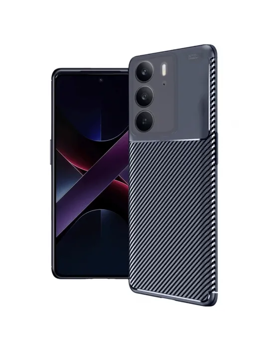 Realme C75 4g Auto Focus Karbon Kapak - Lacivert