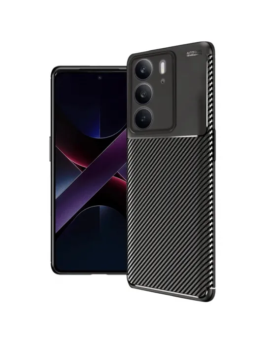 Realme C75 4g Auto Focus Karbon Kapak - Siyah