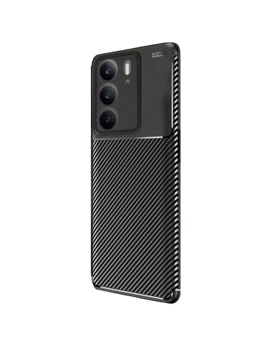 Realme C75 4g Auto Focus Karbon Kapak - Siyah