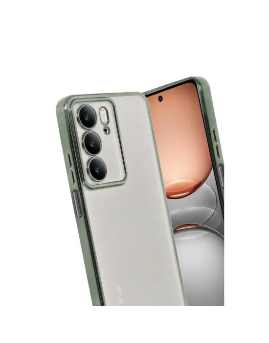 Realme C75 4g Kılıf Razer Lensli Silikon - Yeşil