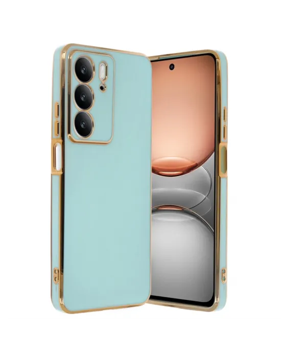 Realme C75 4g Kılıf Volet Silikon - Açık Yeşil