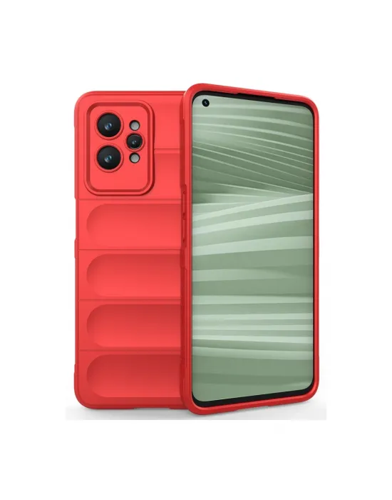 Realme Gt2 Pro 5g Kılıf Optimum Silikon - Kırmızı