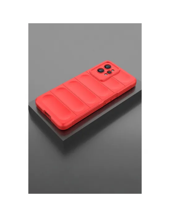 Realme Gt2 Pro 5g Kılıf Optimum Silikon - Kırmızı