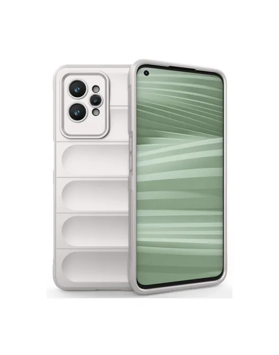 Realme Gt2 Pro 5g Kılıf Optimum Silikon - Krem