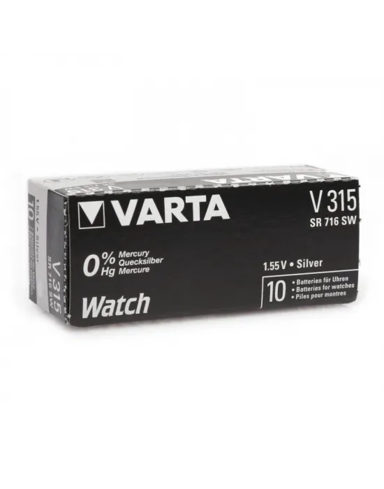 Renata 315 Sr716sw 1.55v Alkalin Saat Pili 10 Adet