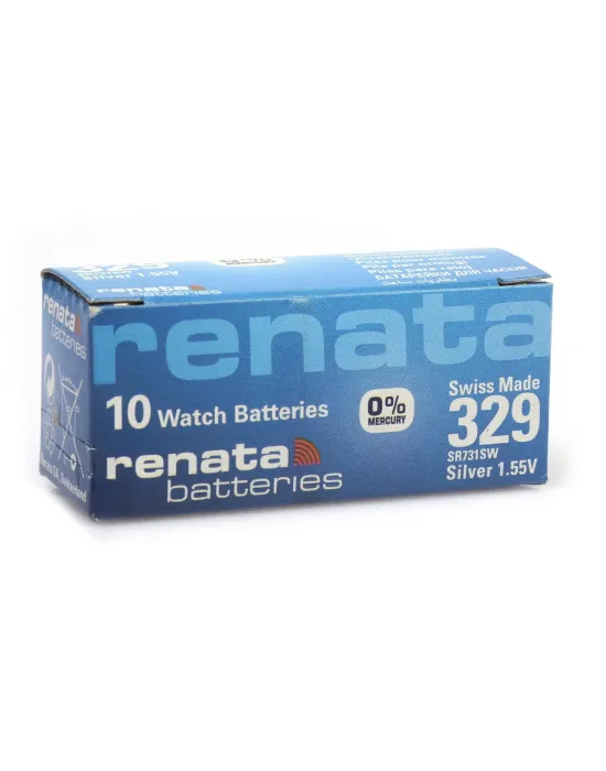 Renata 329 Sr731sw 1.55v Alkalin Saat Pili 10 Adet