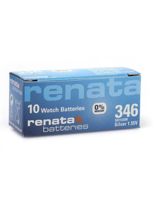 Renata 346 Sr712sw 1.55v Alkalin Saat Pili 10 Adet