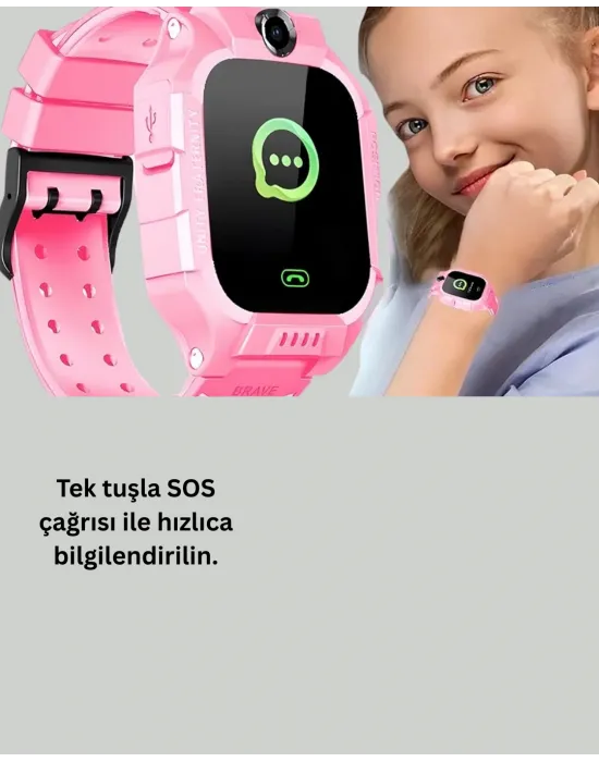 S10 Akıllı Saat Pembe