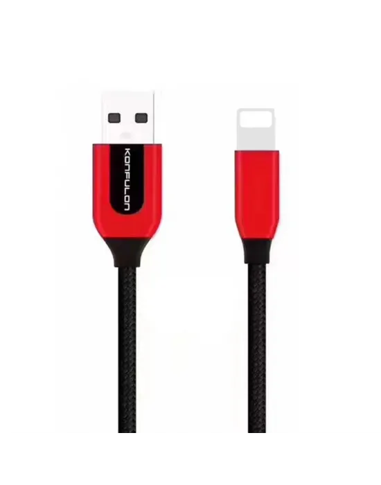 S51 Lightning Kablo İphone Uyumlu 1m 3a - Siyah