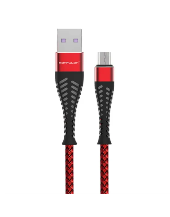 S61 Micro Usb Kablo 1.2m 2.1a - Kırmızı
