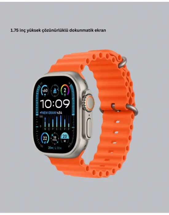 S8 Ultra Akıllı Saat Ve Bluetooth Kablosuz Kulaklık 2’li Set