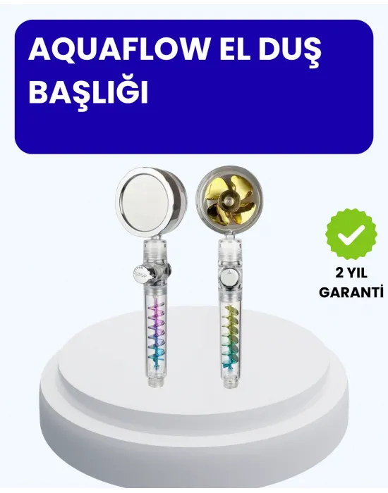 Sağanak Yağmur Etkili El Duşu – Start Stop Tuşlu Su Tasarruflu