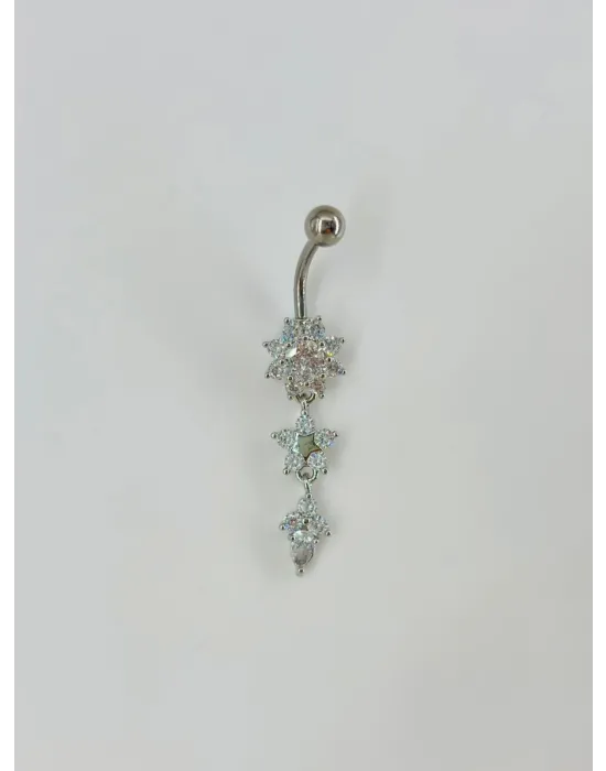 Sallantılı Göbek Piercing - Pg0005