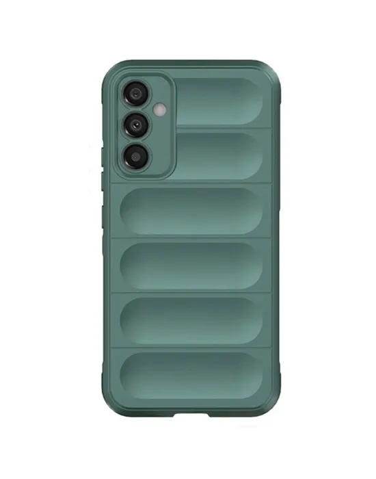 Samsung A56 Kılıf Optimum Silikon - Koyu Yeşil