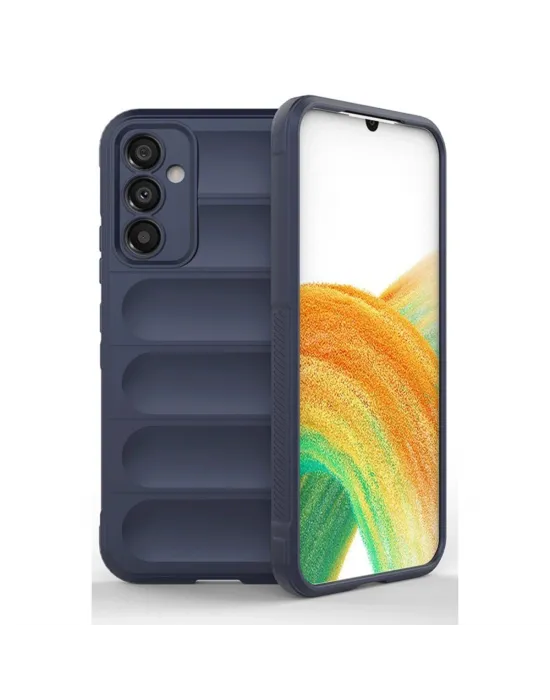 Samsung A56 Kılıf Optimum Silikon - Lacivert