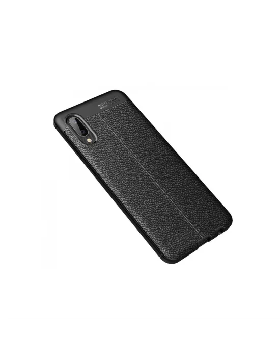 Samsung Galaxy A02 Kılıf Auto Focus Kapak - Siyah