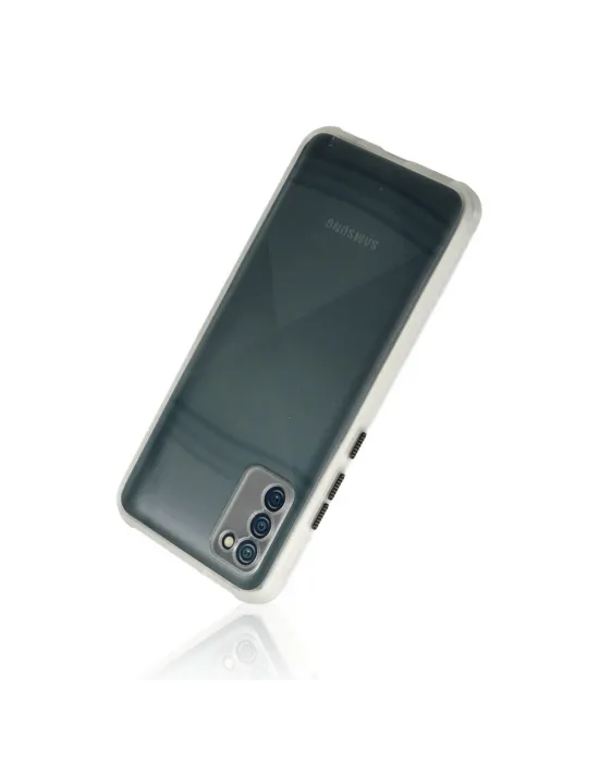 Samsung Galaxy A02s Kılıf Miami Şeffaf Silikon - Şeffaf