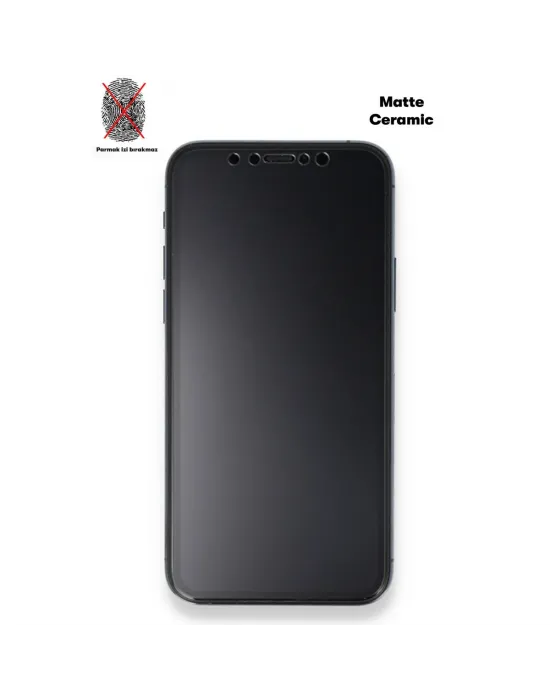 Samsung Galaxy A02s Mat Seramik Nano Ekran Koruyucu