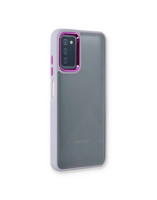 Samsung Galaxy A03s Kılıf Dora Kapak - Lila