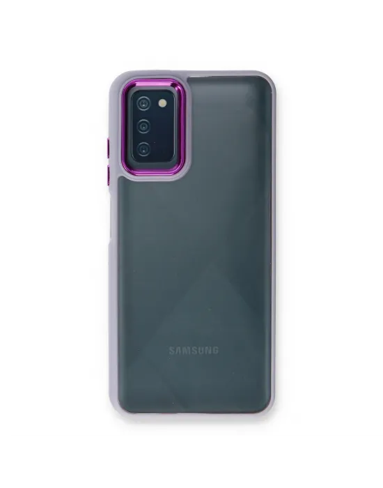 Samsung Galaxy A03s Kılıf Dora Kapak - Lila