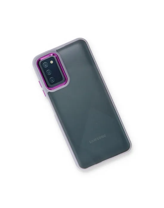 Samsung Galaxy A03s Kılıf Dora Kapak - Lila