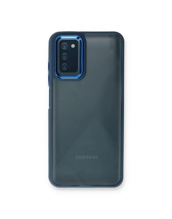 Samsung Galaxy A03s Kılıf Dora Kapak - Mavi