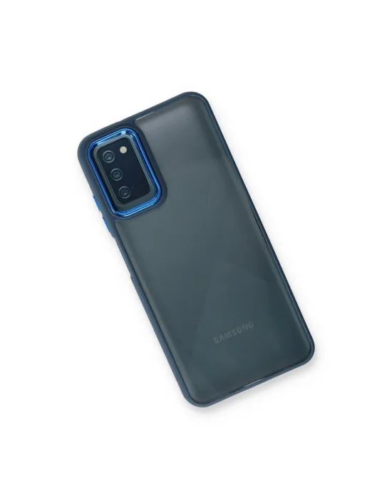 Samsung Galaxy A03s Kılıf Dora Kapak - Mavi