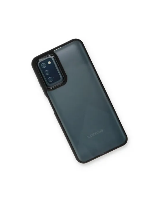 Samsung Galaxy A03s Kılıf Dora Kapak - Siyah