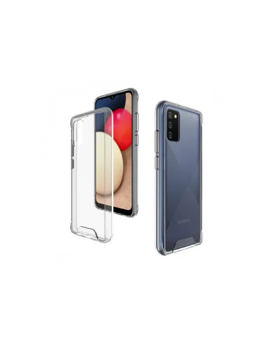 Samsung Galaxy A03s Kılıf Lüx Şeffaf Silikon