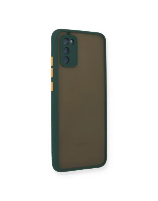 Samsung Galaxy A03s Kılıf Montreal Silikon Kapak - Yeşil