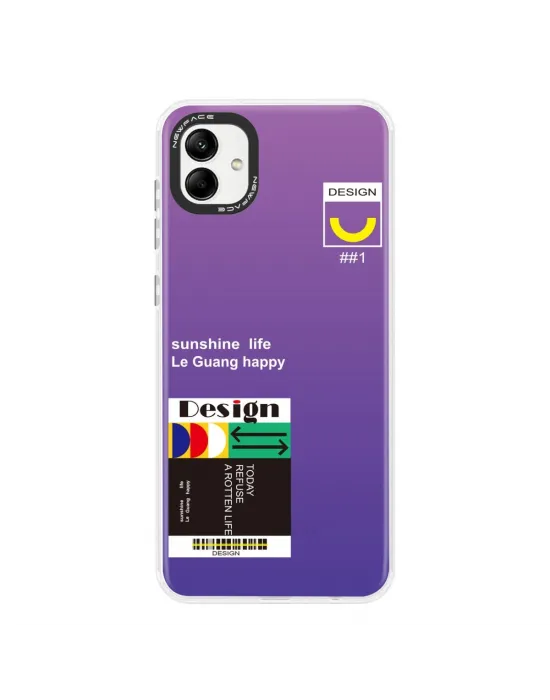 Samsung Galaxy A04 Kılıf Estoril Desenli Kapak - Estoril - 4