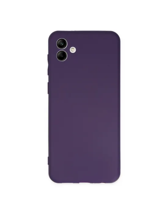 Samsung Galaxy A04 Kılıf First Silikon - Mor