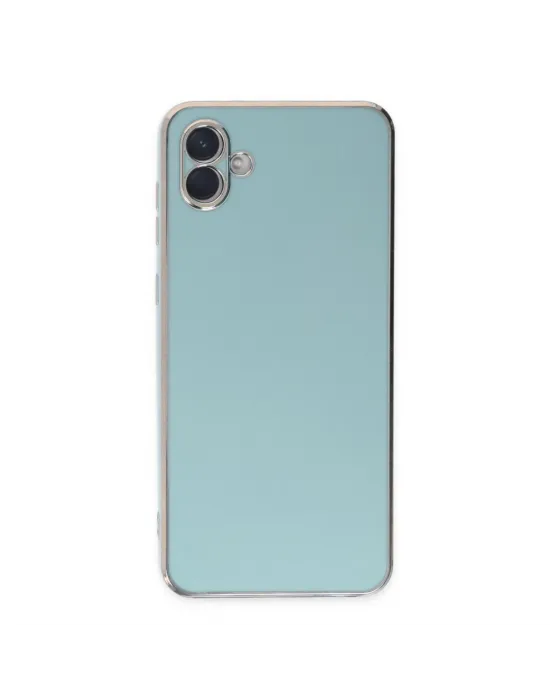 Samsung Galaxy A04 Kılıf Volet Silikon - Açık Yeşil