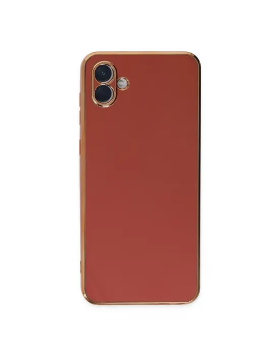 Samsung Galaxy A04 Kılıf Volet Silikon - Kırmızı