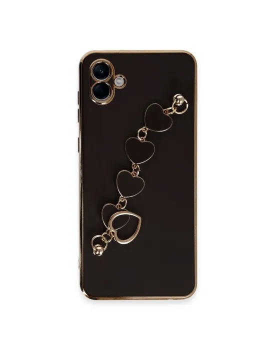 Samsung Galaxy A04e Kılıf Esila Silikon - Siyah