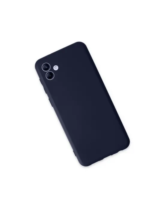 Samsung Galaxy A04e Kılıf First Silikon - Lacivert