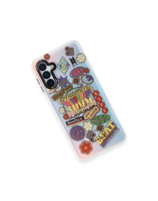 Samsung Galaxy A04s Kılıf Estoril Desenli Kapak - Estoril - 14