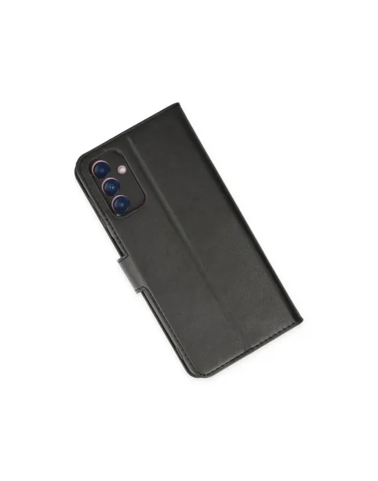 Samsung Galaxy A04s Kılıf Trend S Plus Kapaklı Kılıf - Siyah
