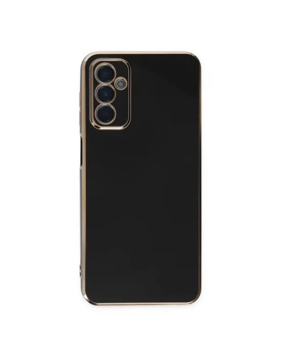Samsung Galaxy A04s Kılıf Volet Silikon - Siyah