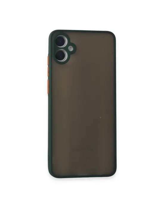Samsung Galaxy A05 Kılıf Montreal Silikon Kapak - Yeşil