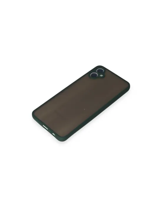 Samsung Galaxy A05 Kılıf Montreal Silikon Kapak - Yeşil