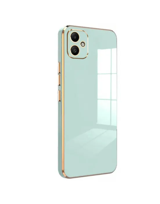 Samsung Galaxy A05 Kılıf Volet Silikon - Açık Yeşil