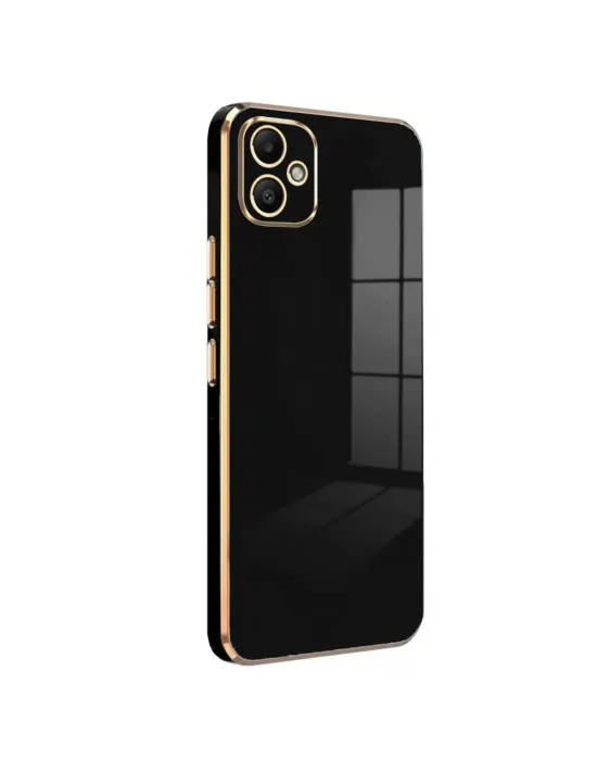 Samsung Galaxy A05 Kılıf Volet Silikon - Siyah