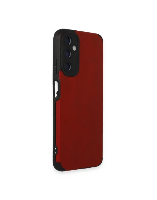 Samsung Galaxy A05s Kılıf Loop Deri Silikon - Kırmızı