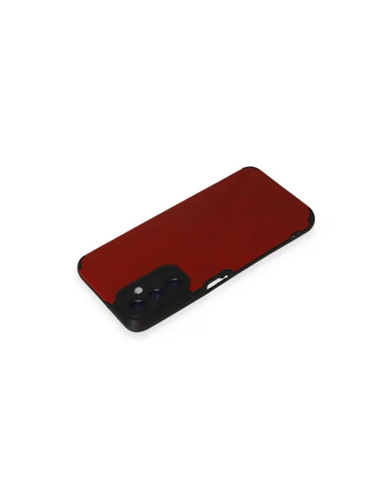 Samsung Galaxy A05s Kılıf Loop Deri Silikon - Kırmızı