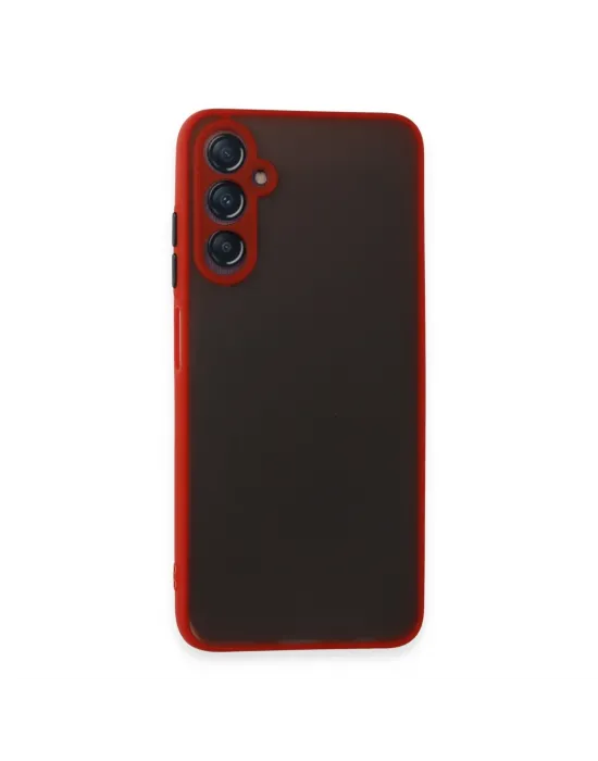 Samsung Galaxy A05s Kılıf Montreal Silikon Kapak - Kırmızı
