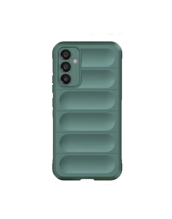 Samsung Galaxy A05s Kılıf Optimum Silikon - Koyu Yeşil