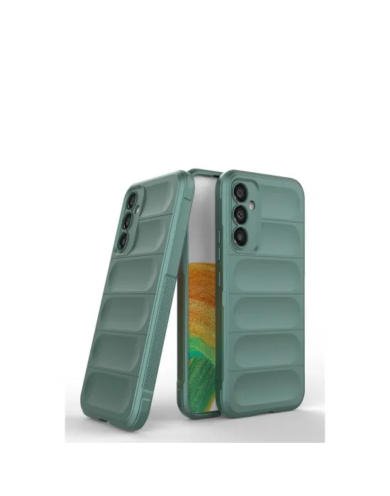 Samsung Galaxy A05s Kılıf Optimum Silikon - Koyu Yeşil