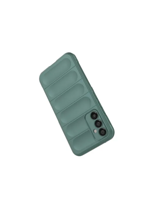 Samsung Galaxy A05s Kılıf Optimum Silikon - Koyu Yeşil