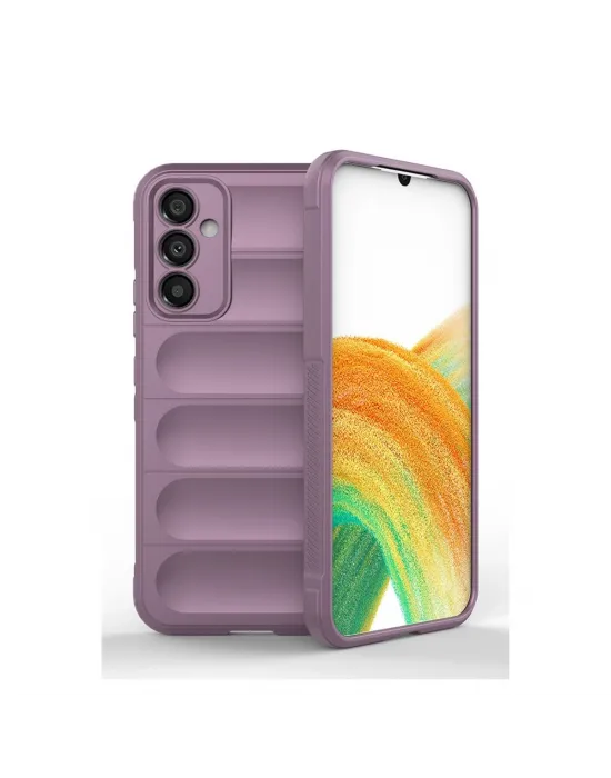Samsung Galaxy A05s Kılıf Optimum Silikon - Mor